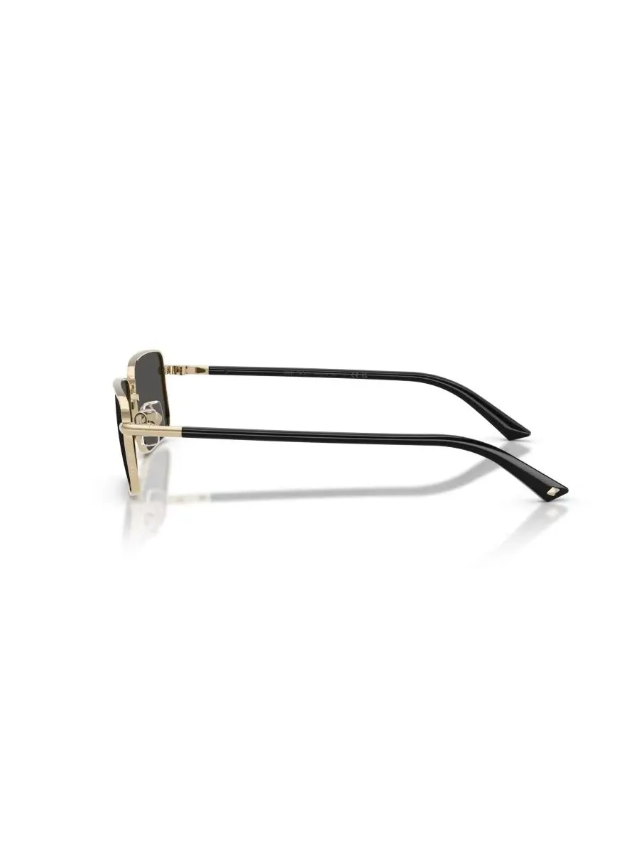 Женские прямоугольные солнцезащитные очки, JC4027 Jimmy Choo — изображение 3 из 6, бледный золотистый