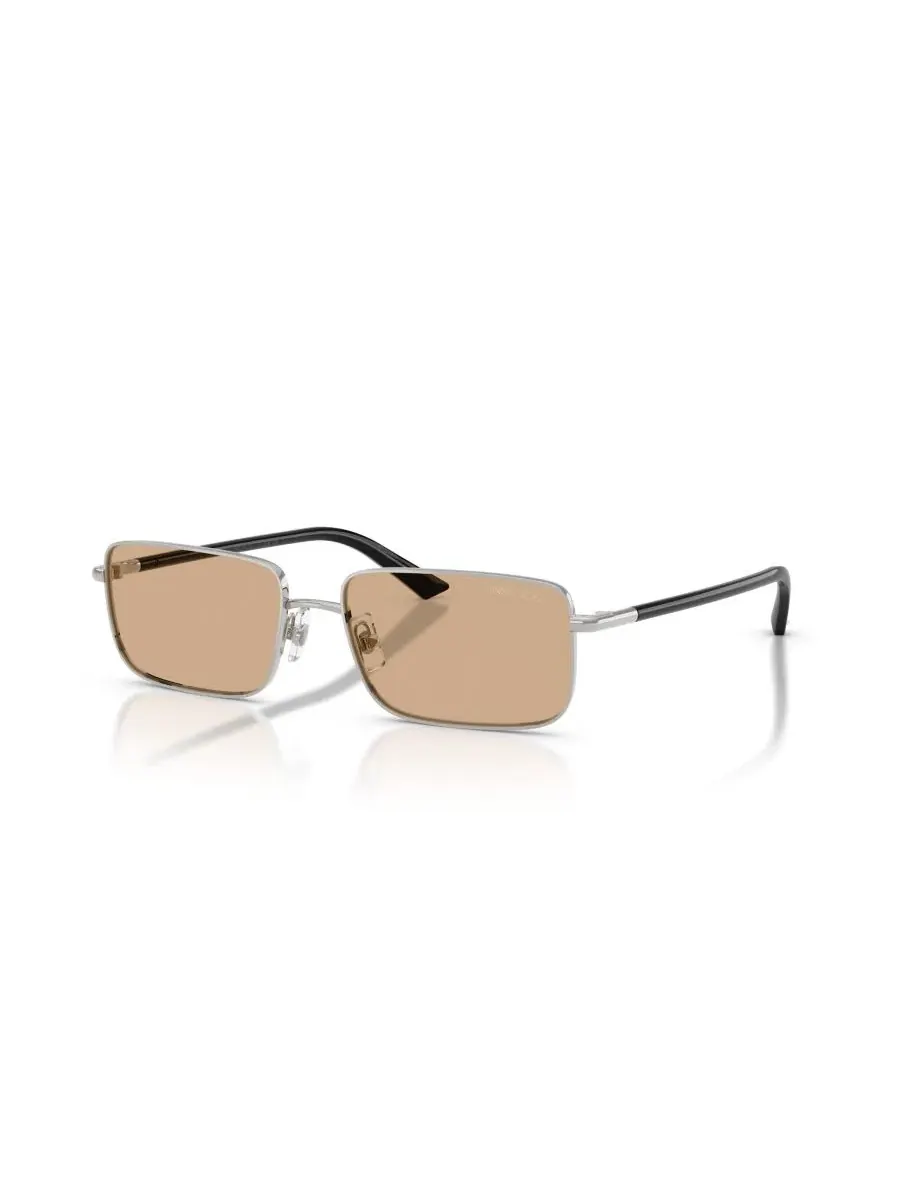 Женские прямоугольные солнцезащитные очки, JC4027 Jimmy Choo — изображение 1 из 6, серебряный
