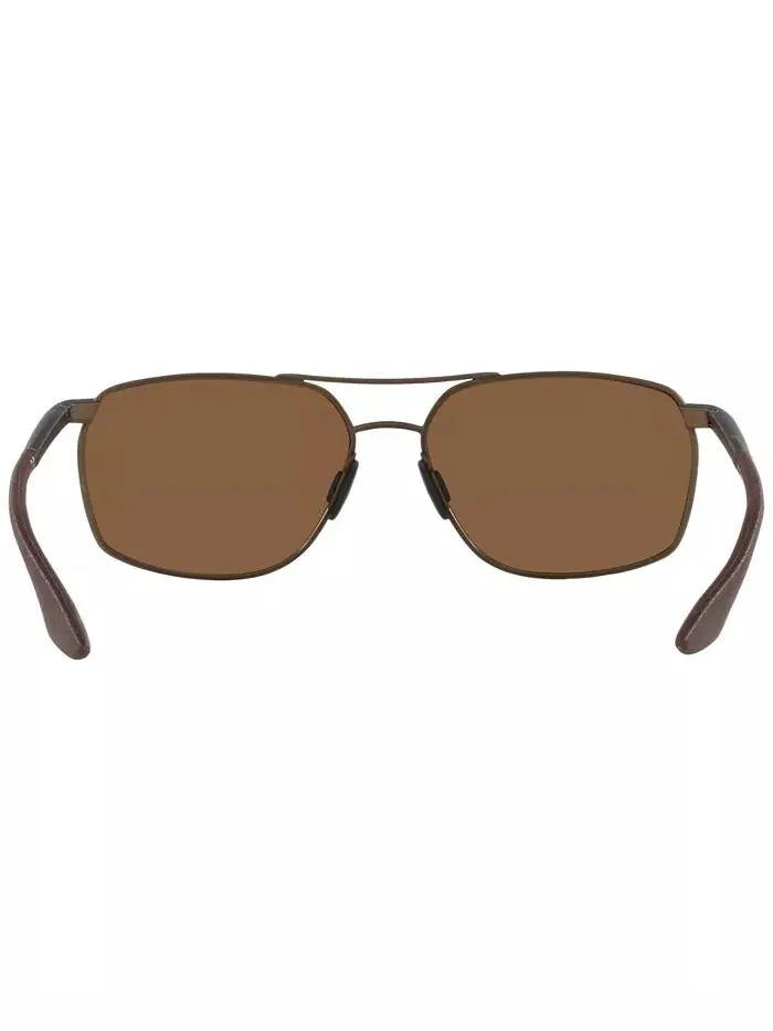 Мужские поляризованные солнцезащитные очки Maui Jim — изображение 8 из 9, коричневый
