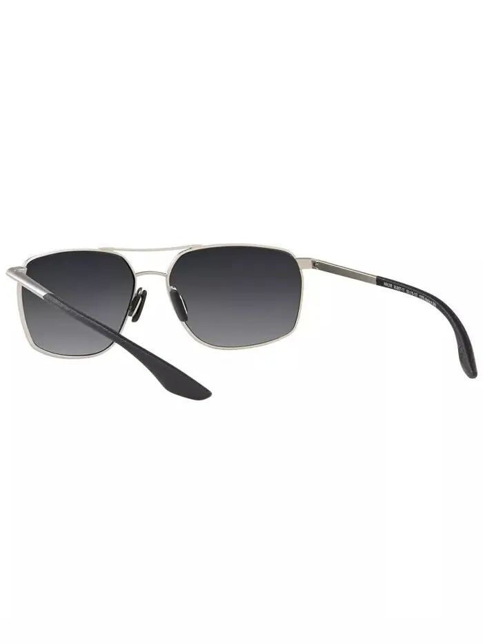 Мужские поляризованные солнцезащитные очки Maui Jim — изображение 6 из 9, серебристый