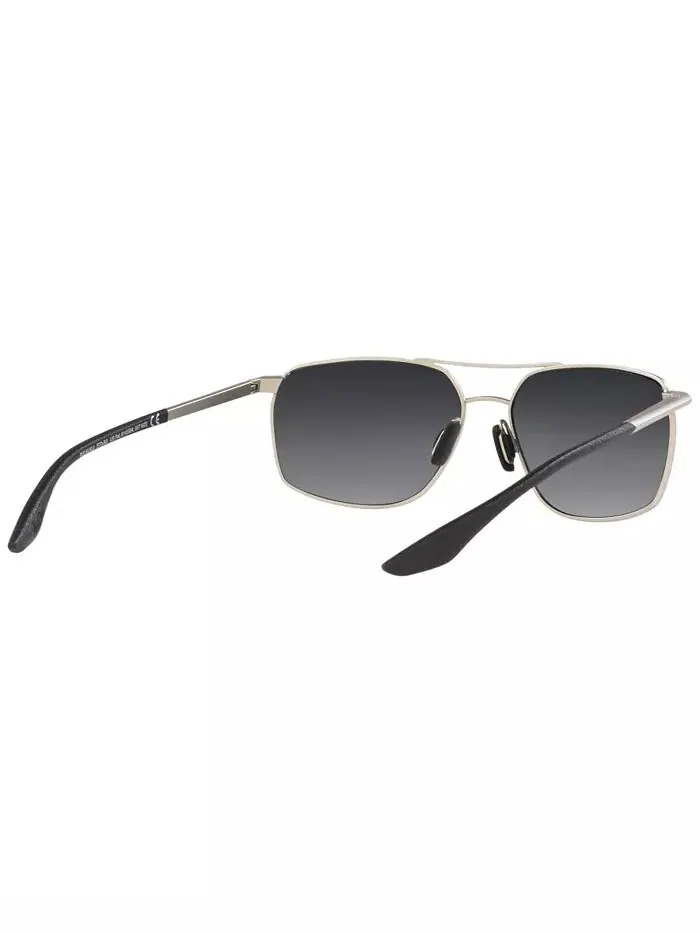 Мужские поляризованные солнцезащитные очки Maui Jim — изображение 7 из 9, серебристый