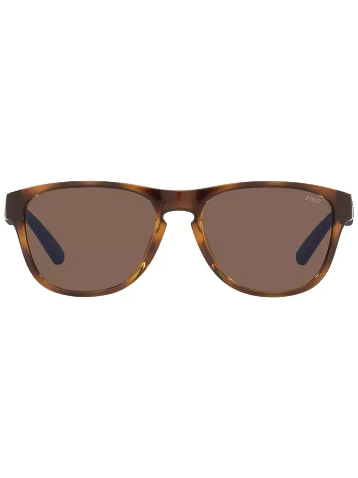Унисекс солнцезащитные очки, PH4180U 56 Polo Ralph Lauren — изображение 2 из 4, золотистый