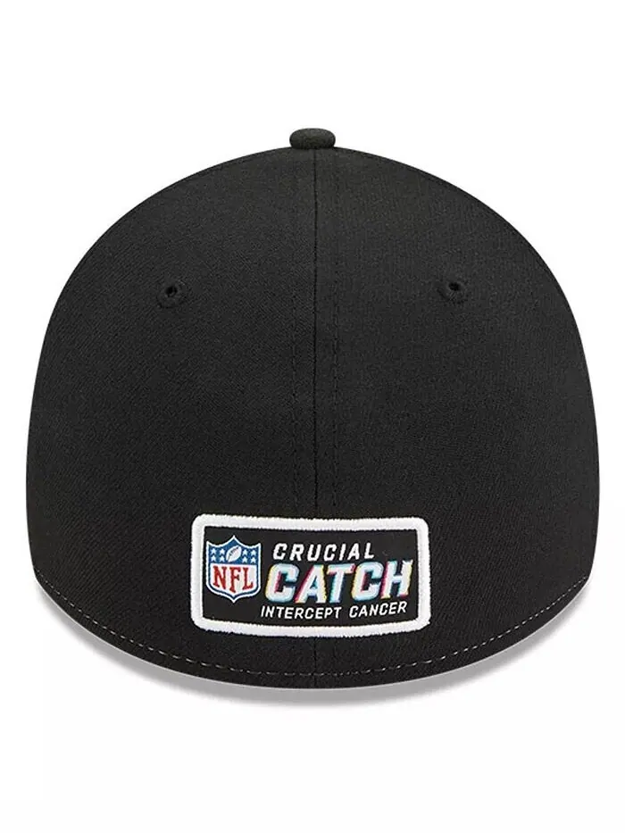 Мужская розовая кепка New Orleans Saints 2023 NFL Crucial Catch 39THIRTY Flex Hat New Era — изображение 3 из 4, розовый