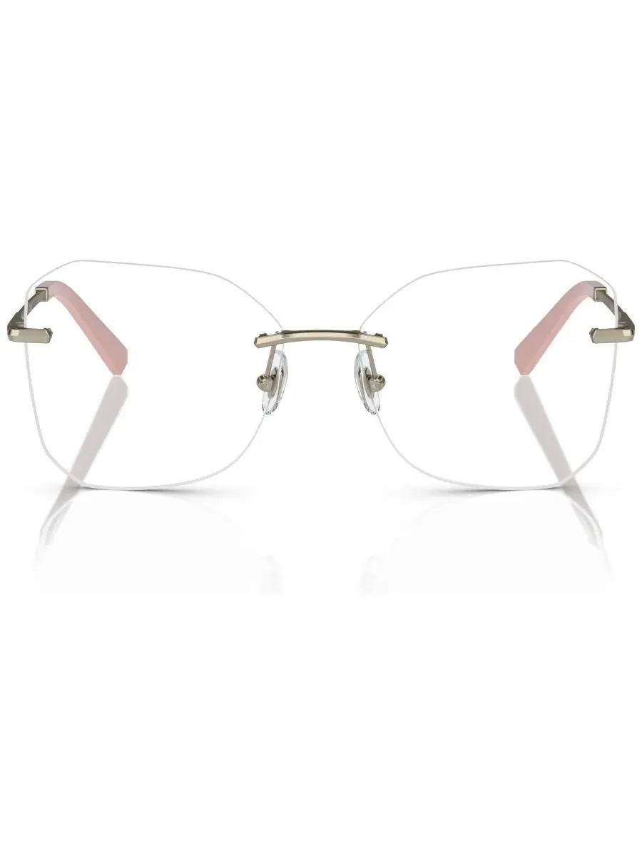 Очки из металла Irregular TF1150 Tiffany & Co. — изображение 2 из 6, бледный золотистый