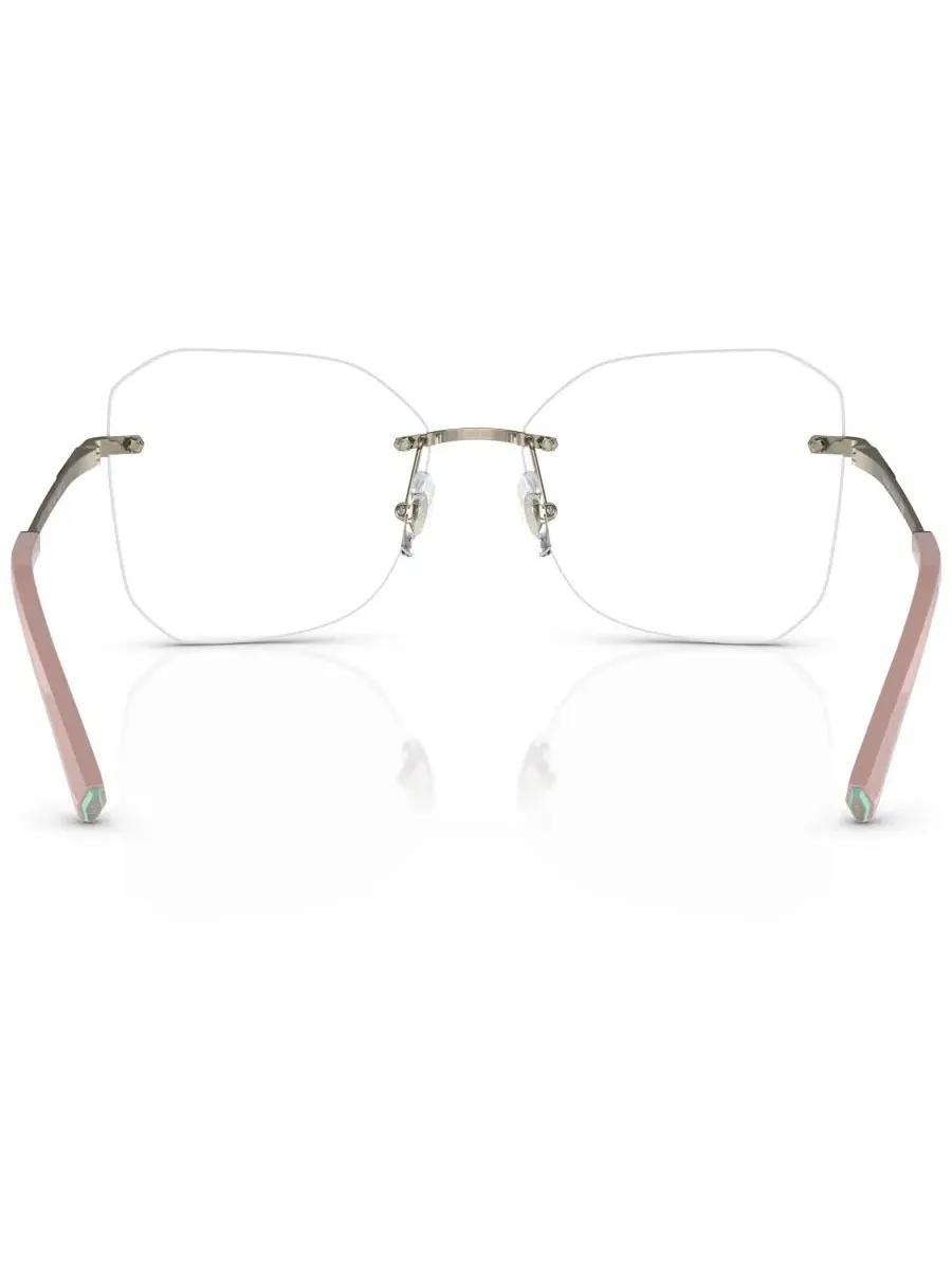 Очки из металла Irregular TF1150 Tiffany & Co. — изображение 3 из 6, бледный золотистый