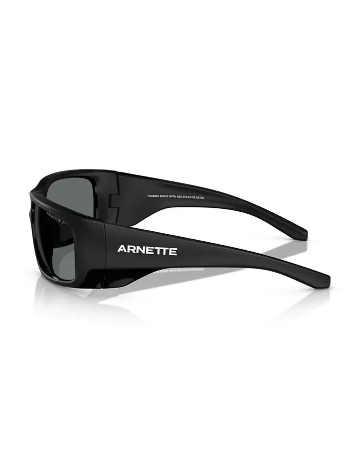 Мужские поляризационные солнцезащитные очки Flipside AN4345 Arnette — изображение 3 из 6, черный