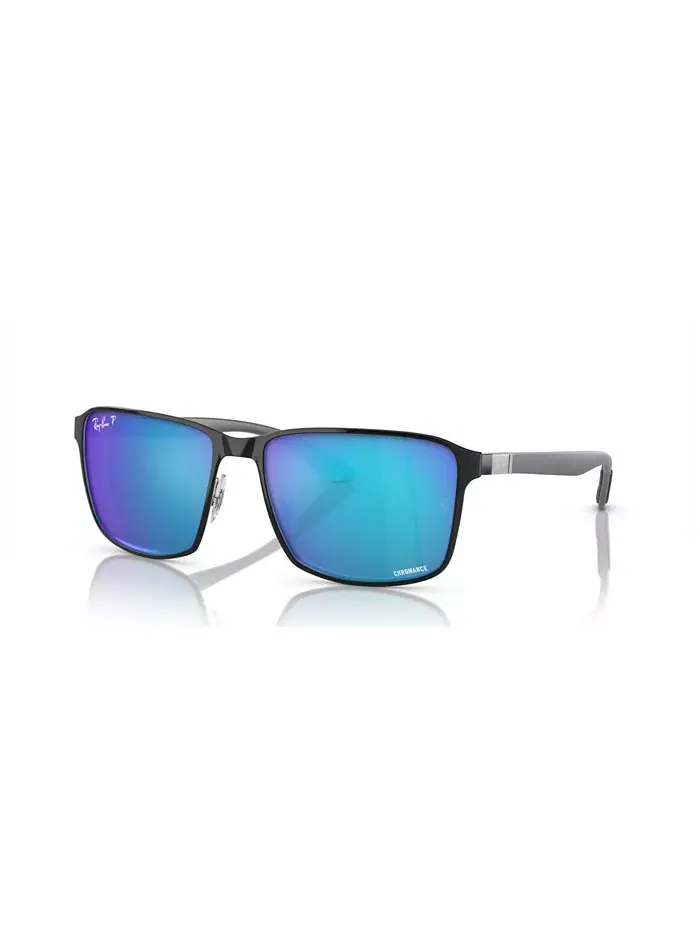 Унисекс поляризованные солнцезащитные очки, зеркальные RB3721CH Ray-Ban