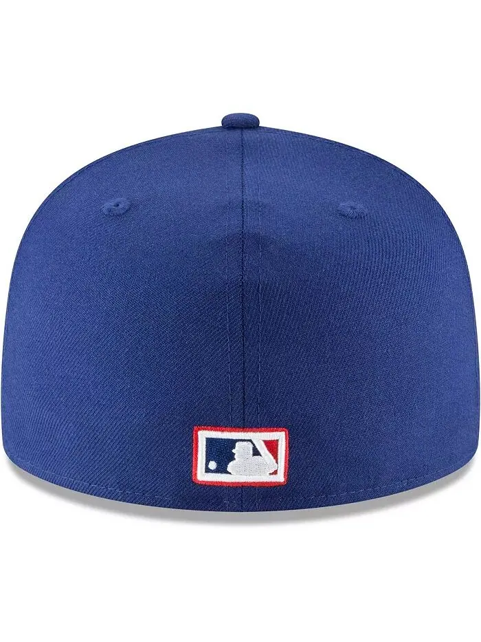 Мужская шерстяная шапка Royal Chicago Cubs Cooperstown Collection 59FIFTY Fitted New Era — изображение 4 из 4