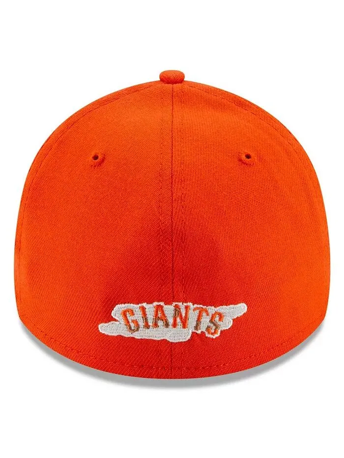Мужская оранжевая бейсболка San Francisco Giants 2021 City Connect 39THIRTY Flex New Era — изображение 4 из 4