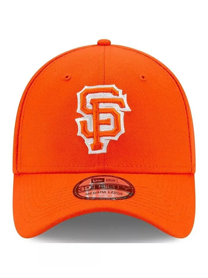 Мужская оранжевая кепка San Francisco Giants 2021 City Connect 39THIRTY Flex Hat New Era — изображение 2 из 4, оранжевый