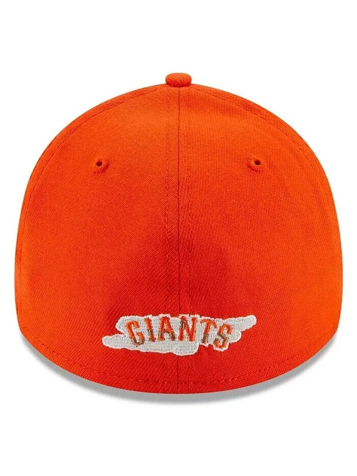 Мужская оранжевая кепка San Francisco Giants 2021 City Connect 39THIRTY Flex Hat New Era — изображение 4 из 4, оранжевый