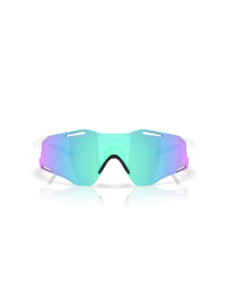 Солнцезащитные очки унисекс прямоугольной формы, Cybr Zero OO9512D Oakley — изображение 2 из 8, белый
