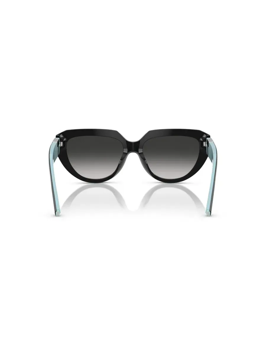 Солнцезащитные очки в прямоугольной оправе Tiffany & Co. — изображение 4 из 5, черный
