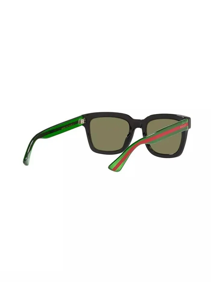 Мужские солнцезащитные очки, GG0001SN Gucci — изображение 2 из 10, золотистый коричневый