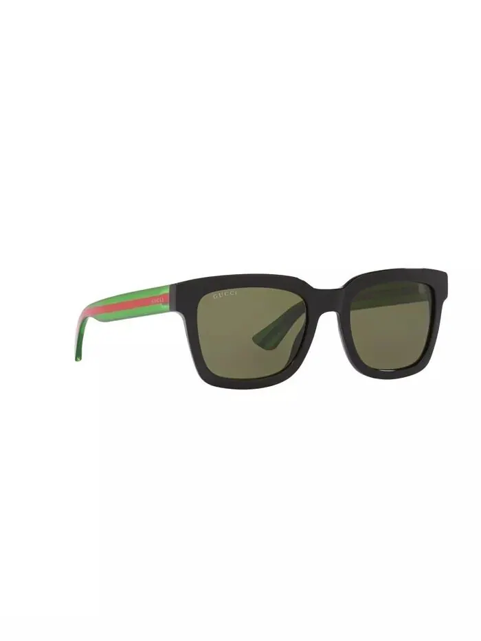 Мужские солнцезащитные очки, GG0001SN Gucci — изображение 8 из 10, золотистый коричневый