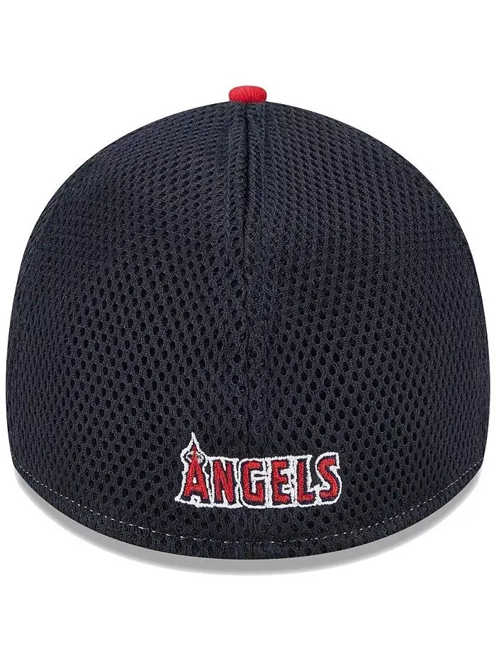 Мужская красная бейсболка Los Angeles Angels Team Neo 39THIRTY Flex New Era — изображение 5 из 5