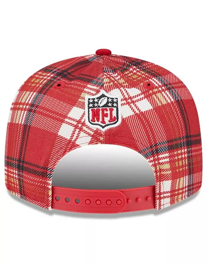 Мужская бейсболка Snapback Scarlet San Francisco 49ers 2024 Sideline Statement 9FIFTY New Era — изображение 4 из 4