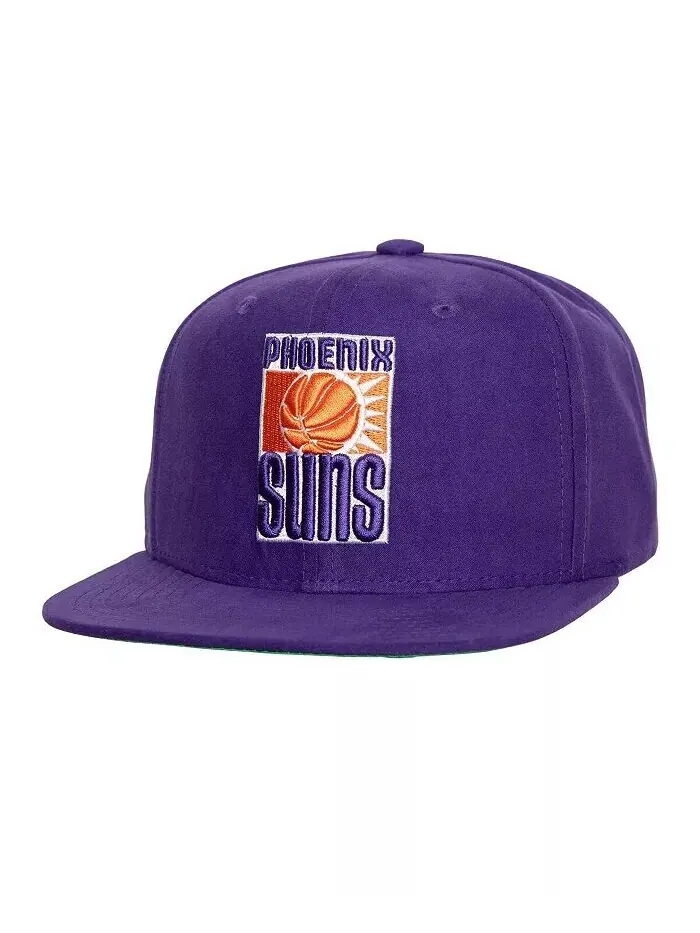 Мужская фиолетовая замшевая шляпа Phoenix Suns Sweet Snapback Mitchell & Ness
