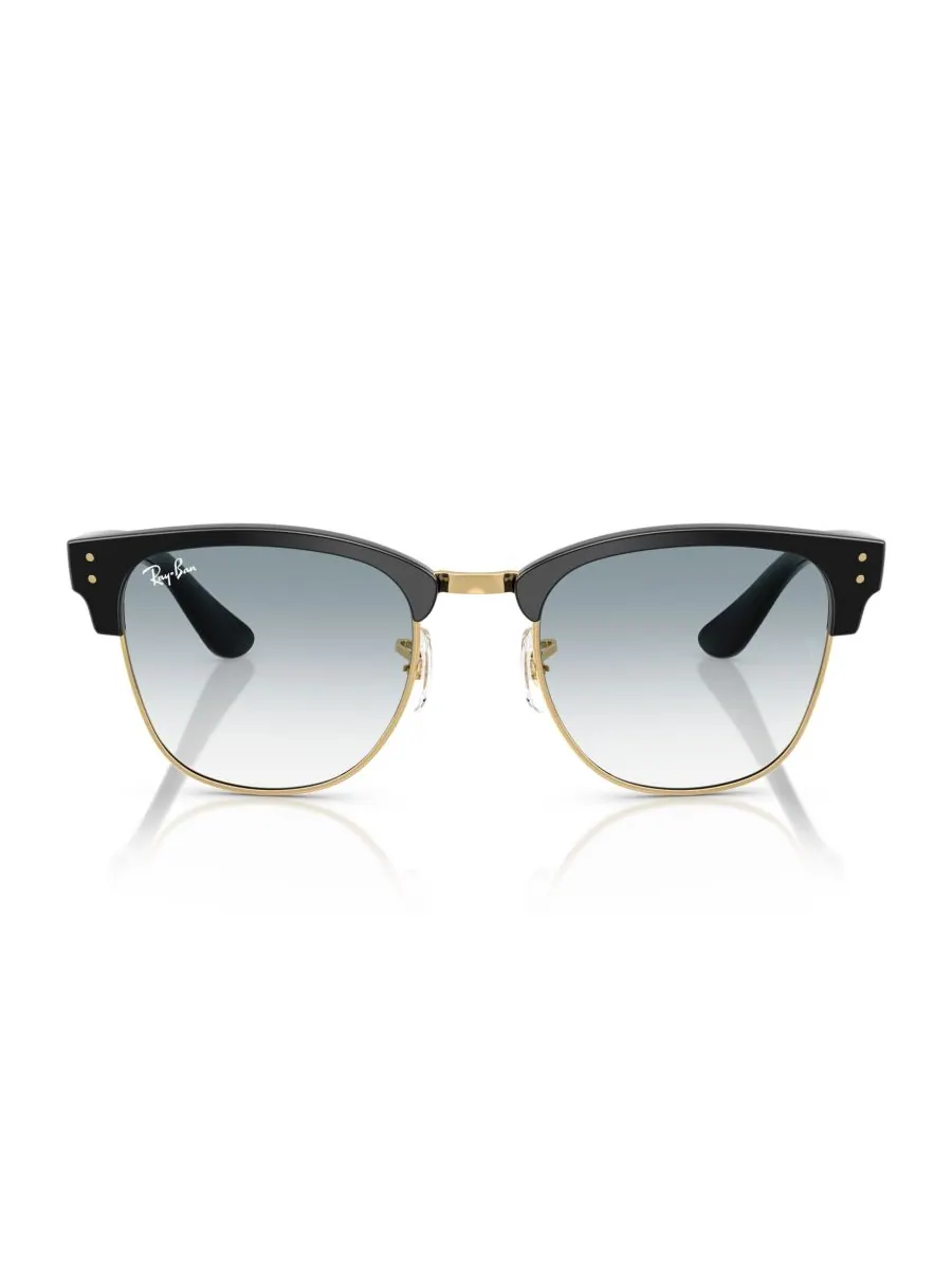 Квадратные солнцезащитные очки унисекс, Clubmaster Reverse RBR0504S Ray-Ban — изображение 2 из 5, черный золотистый