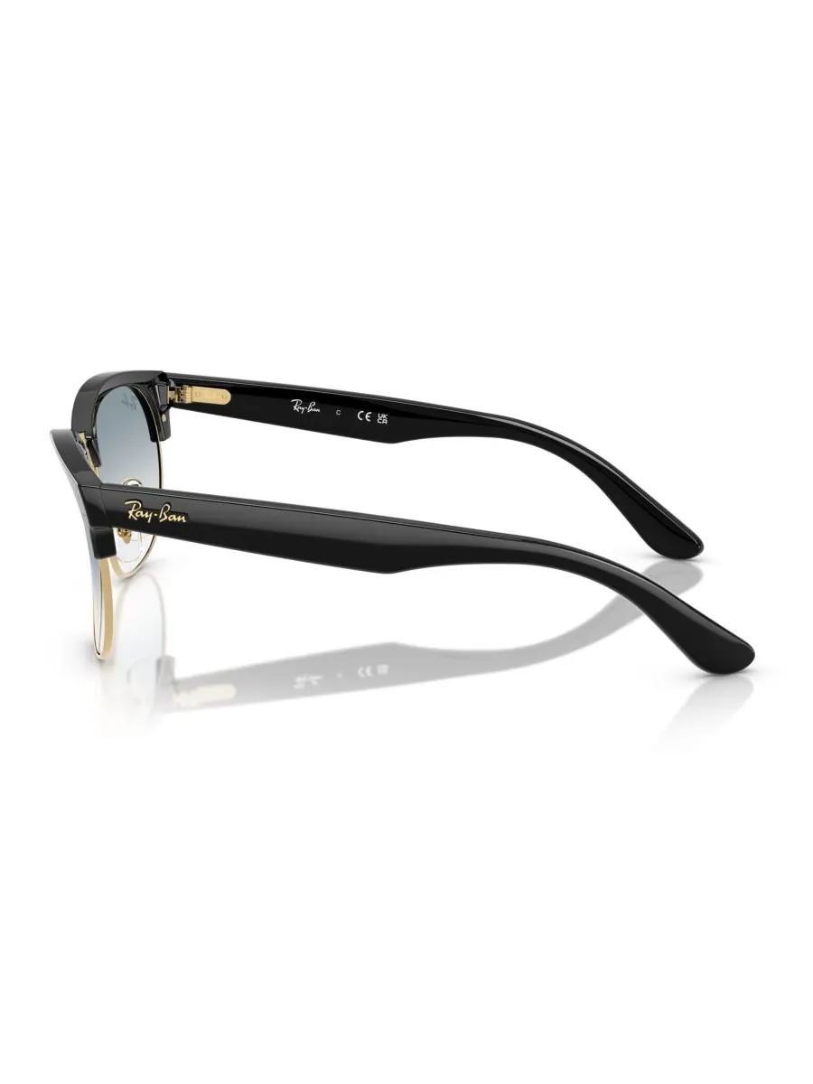 Квадратные солнцезащитные очки унисекс, Clubmaster Reverse RBR0504S Ray-Ban — изображение 3 из 5, черный золотистый