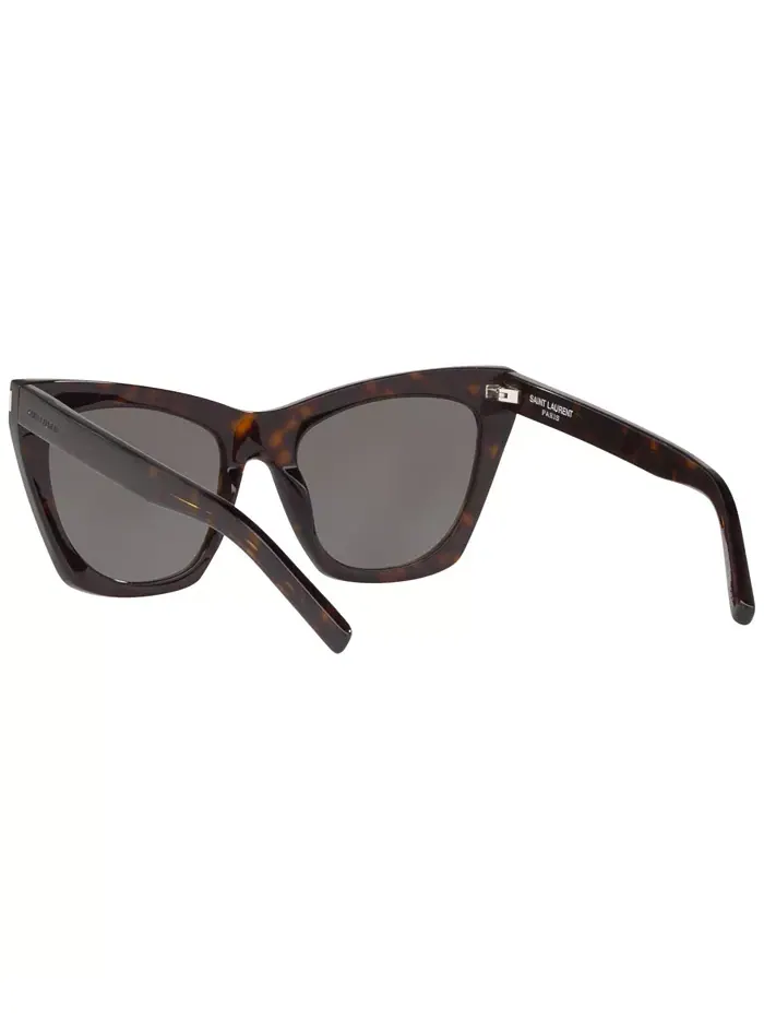 Женские солнцезащитные очки, SL 214 Kate Saint Laurent — изображение 7 из 9, коричневый