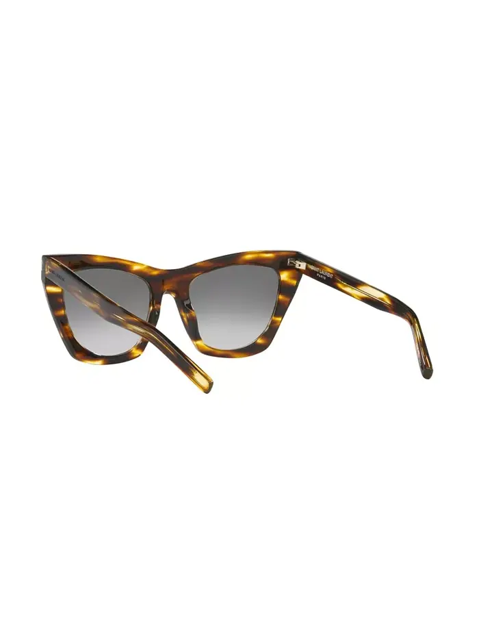 Женские солнцезащитные очки, SL 214 Kate Saint Laurent — изображение 6 из 9, коричневый