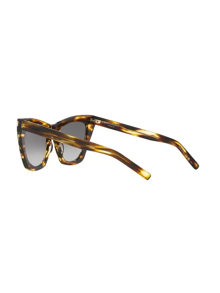 Женские солнцезащитные очки, SL 214 Kate Saint Laurent — изображение 8 из 9, коричневый