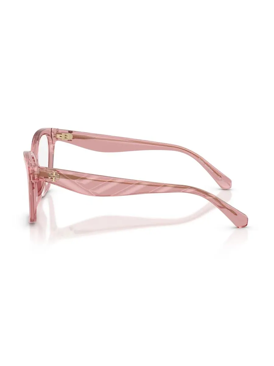 Женские очки «кошачий глаз», TY2170U Tory Burch — изображение 3 из 5, прозрачный розовый