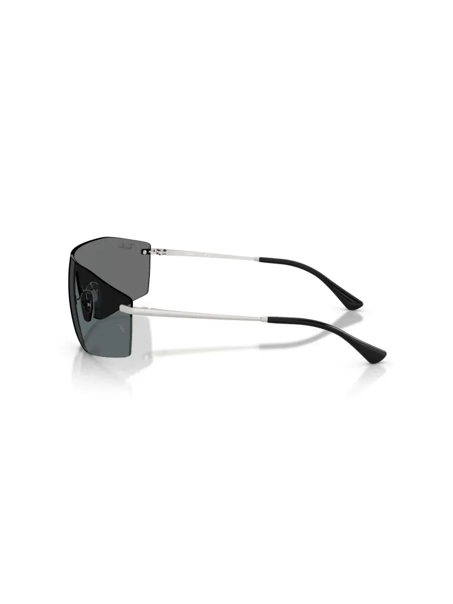 Солнцезащитные очки унисекс с геометрическим рисунком, RB3781 Ray-Ban — изображение 2 из 8, серебряный