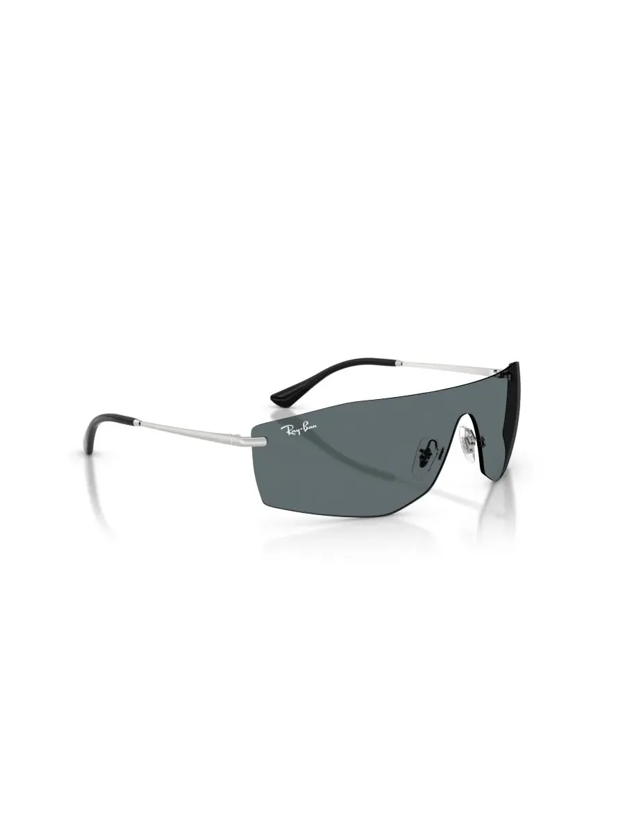 Солнцезащитные очки унисекс с геометрическим рисунком, RB3781 Ray-Ban — изображение 6 из 8, серебряный