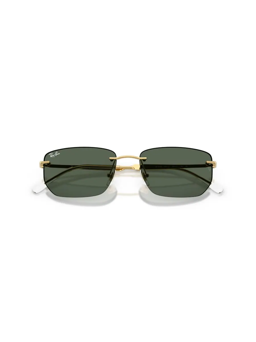 Солнцезащитные очки унисекс с геометрическим рисунком, RB3768 Ray-Ban — изображение 3 из 5, золотистый