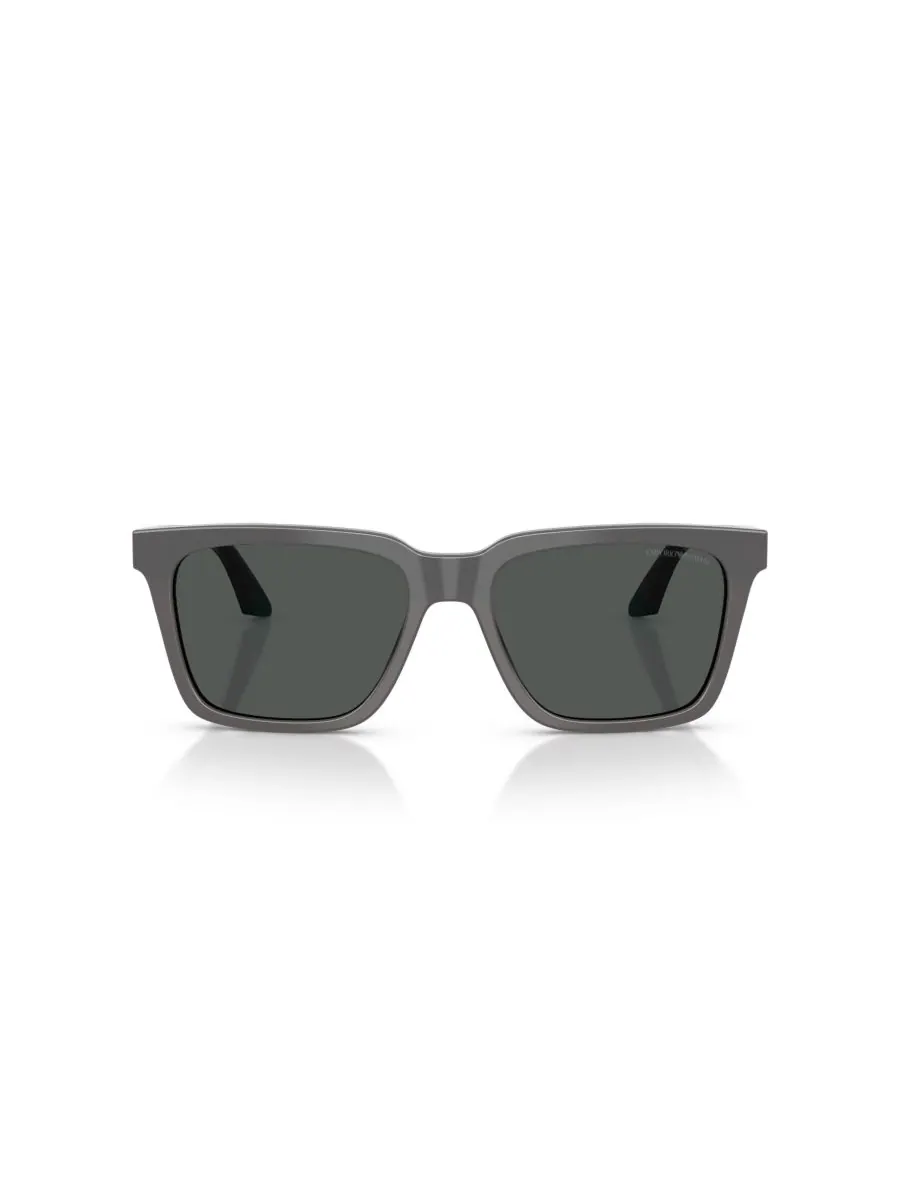 Мужские квадратные солнцезащитные очки, EA4260 Emporio Armani — изображение 2 из 4, серый