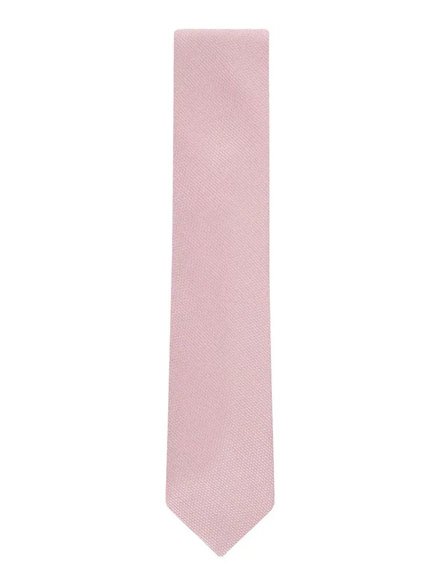 Галстук текстурированный Coventry Solid Textured Calvin Klein — изображение 2 из 5, розовый