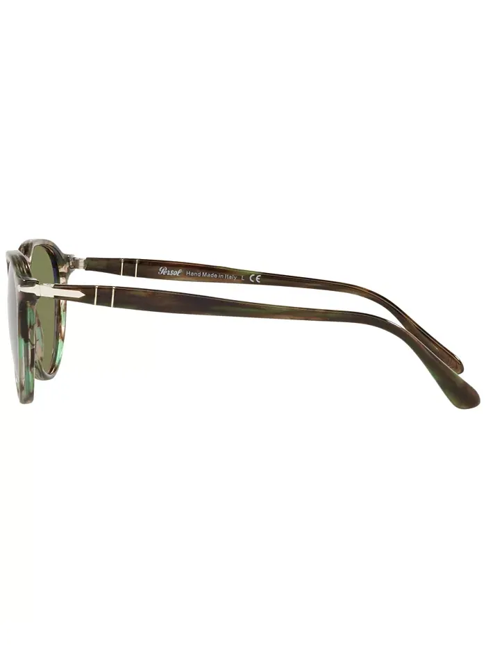 Унисекс солнцезащитные очки, PO3286S 51 Persol — изображение 2 из 4, зеленый