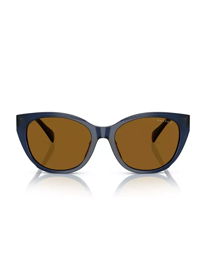 Женские поляризационные солнцезащитные очки RA5324U Ralph by Ralph Lauren — изображение 2 из 6, прозрачный синий