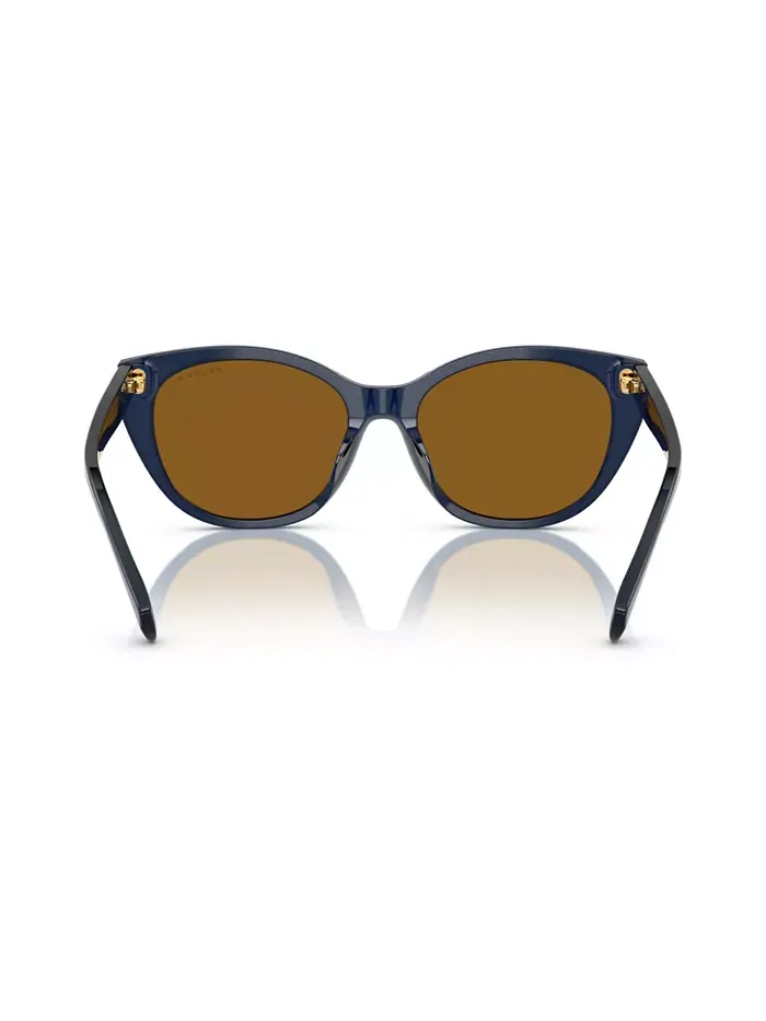 Женские поляризационные солнцезащитные очки RA5324U Ralph by Ralph Lauren — изображение 4 из 6, прозрачный синий