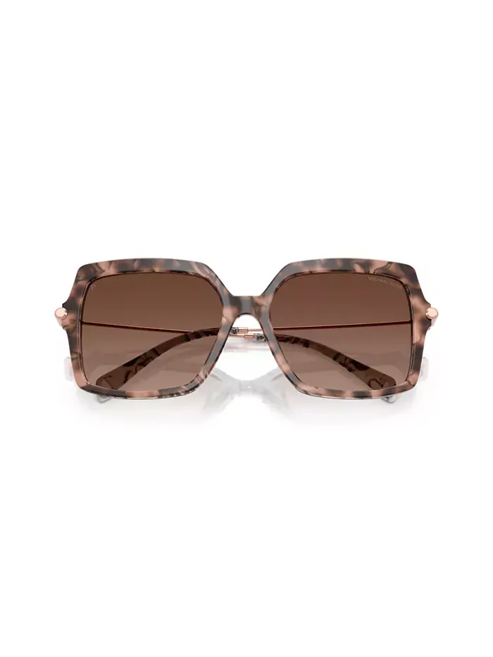 Женские поляризованные солнцезащитные очки Quogue, MK2247U Michael Kors — изображение 2 из 6, розовый