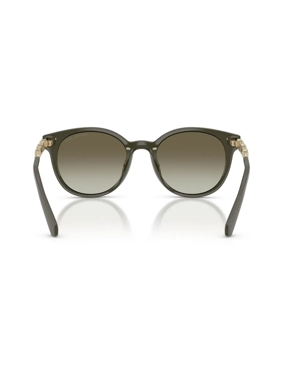 Женские круглые солнцезащитные очки, Pienza MK2264U Michael Kors — изображение 4 из 5, оливковый