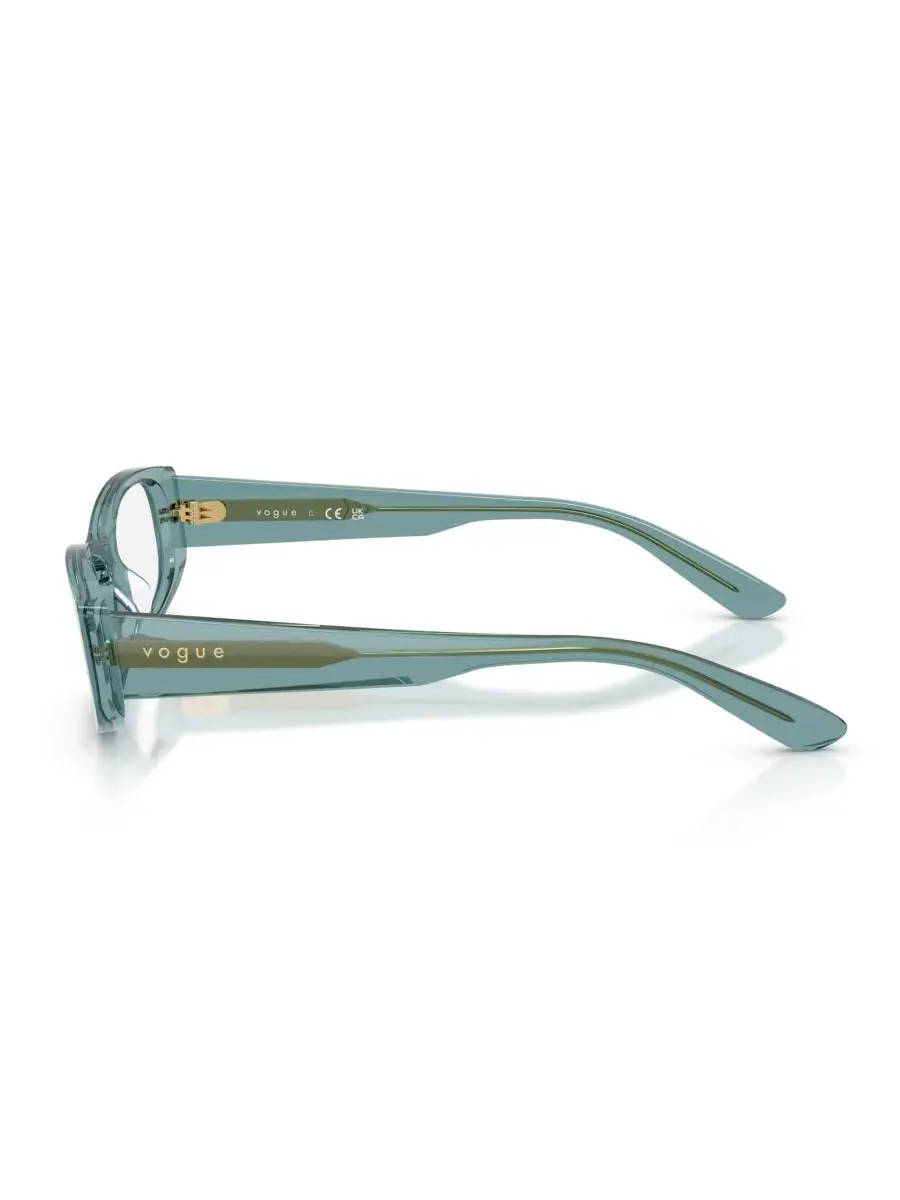 Женские очки-подушки, VO5699U Vogue Eyewear — изображение 3 из 5, прозрачный синий