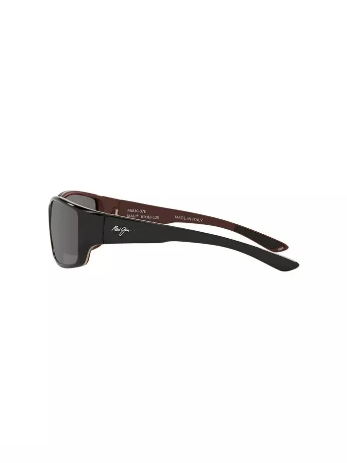 Мужские солнцезащитные очки Local Kine Mj000618 Maui Jim — изображение 8 из 10, черный