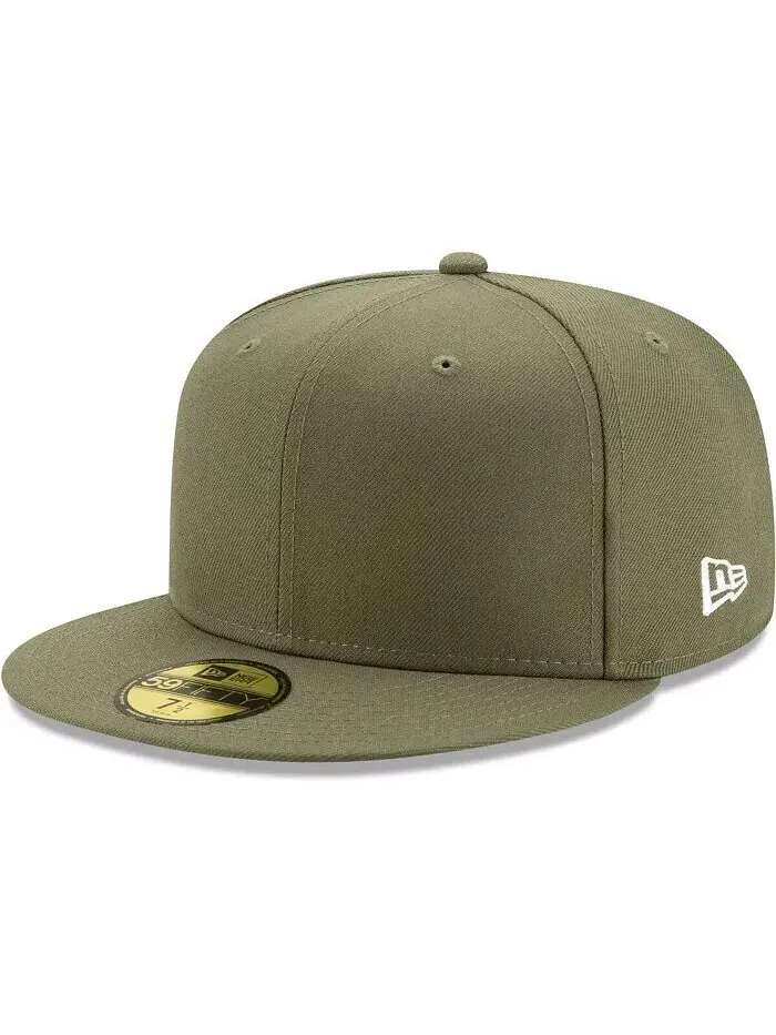 Мужская зеленая шляпа Blank 59FIFTY Fitted New Era