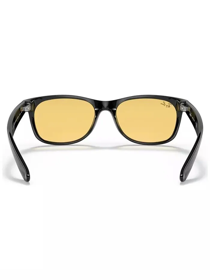 Солнцезащитные очки унисекс с низкой перемычкой, RB2132F 55 Ray-Ban — изображение 5 из 7, черный