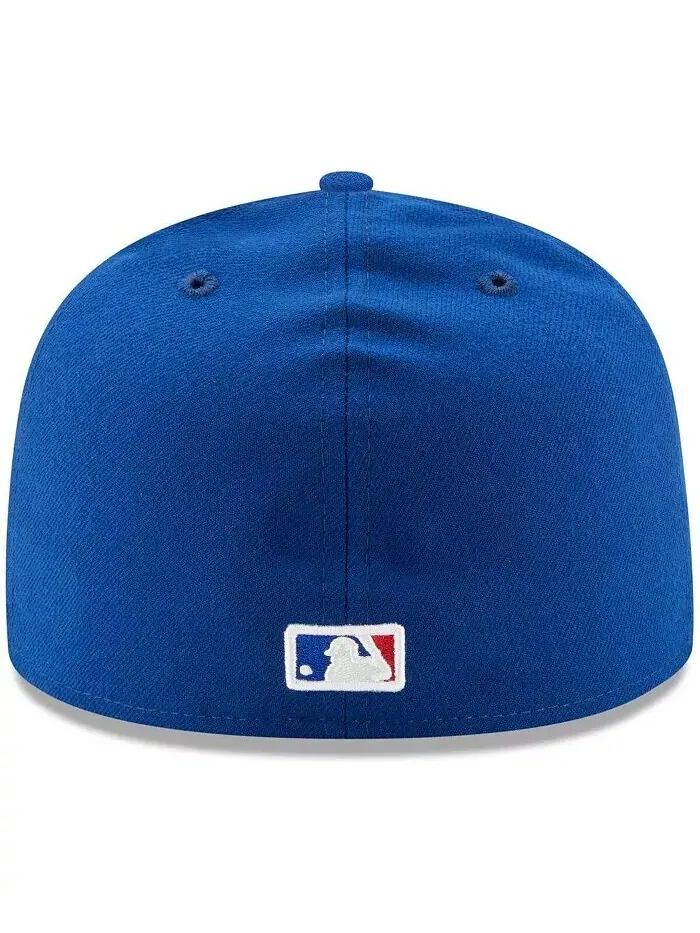 Мужская белая шляпа Royal Atlanta Braves Cooperstown Collection 59FIFTY Fitted Hat New Era — изображение 2 из 4