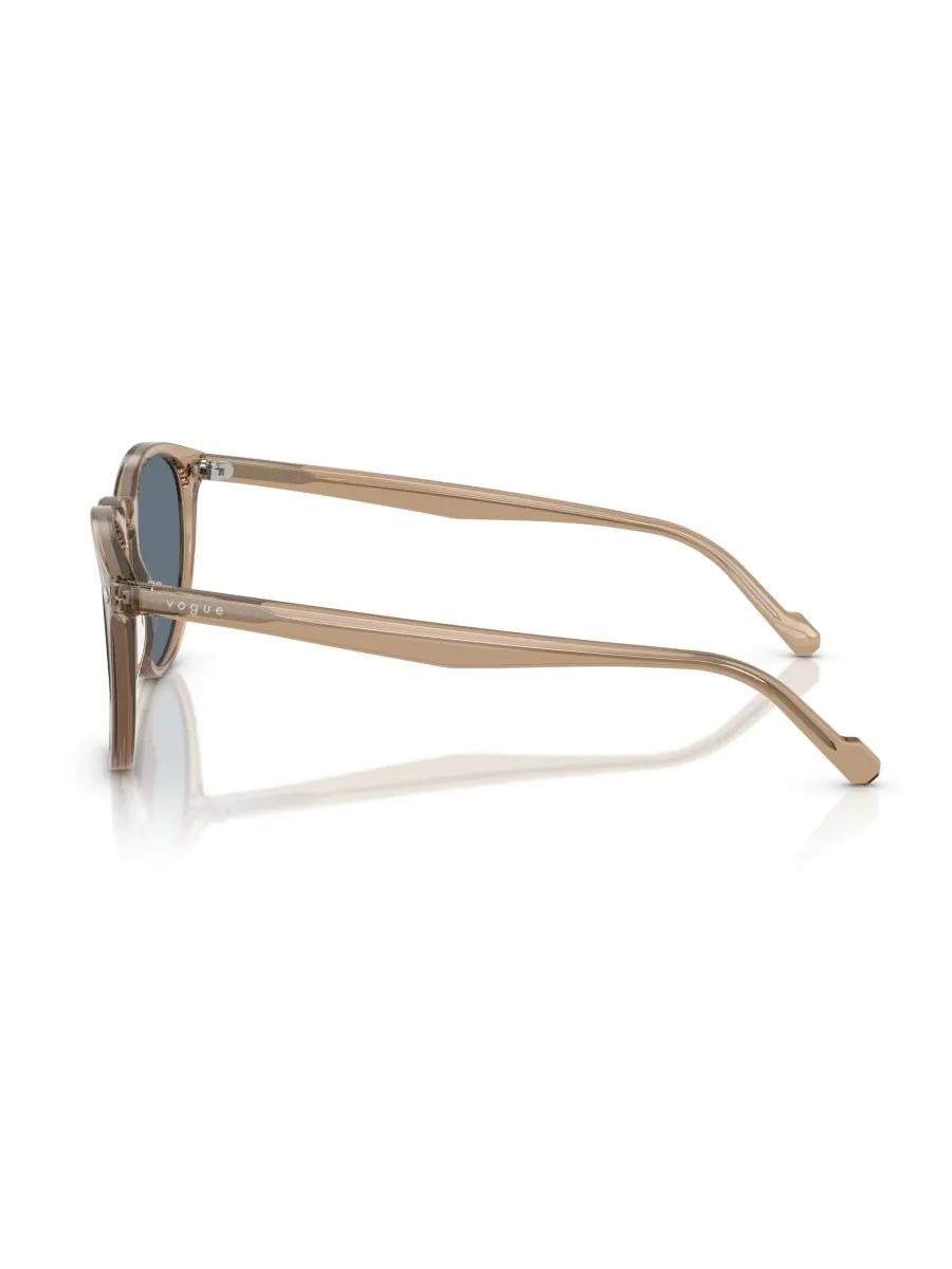 Мужские поляризованные солнцезащитные очки VO5599S Vogue Eyewear — изображение 3 из 6, прозрачный коричневый