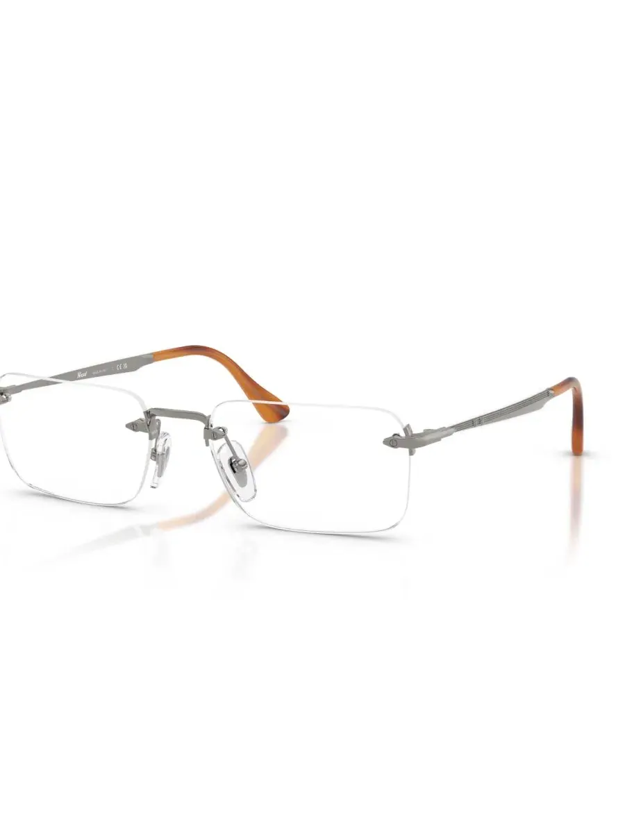 Очки для чтения Persol PO1030V Luc, прямоугольные, металлические, без оправы