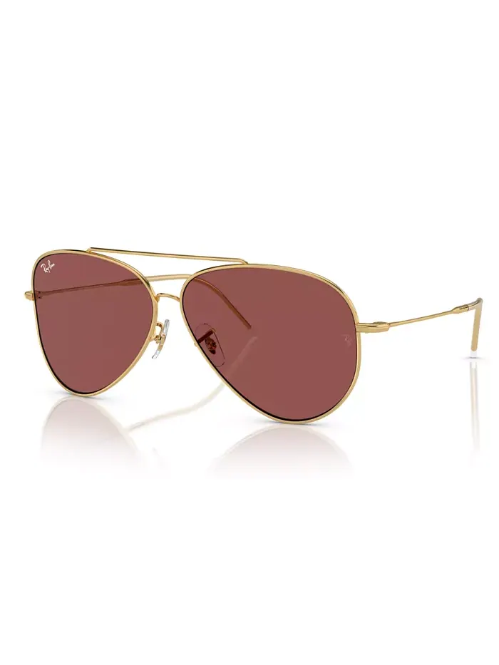 Унисекс-очки солнцезащитные, авиатор Reverse RBR0101 Ray-Ban — изображение 1 из 6, фиолетовый