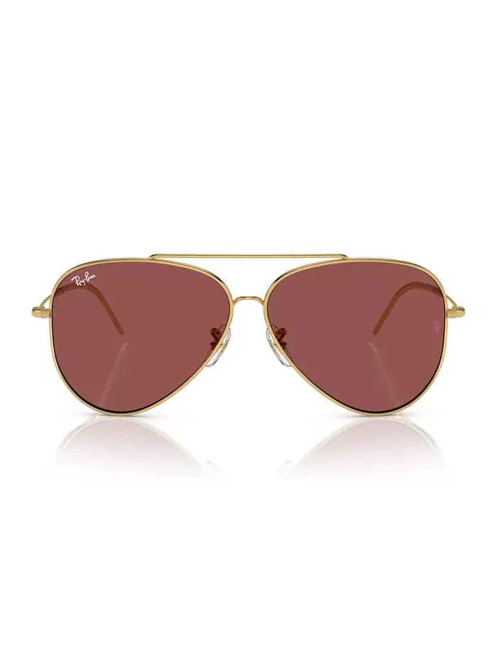 Унисекс-очки солнцезащитные, авиатор Reverse RBR0101 Ray-Ban — изображение 2 из 6, фиолетовый