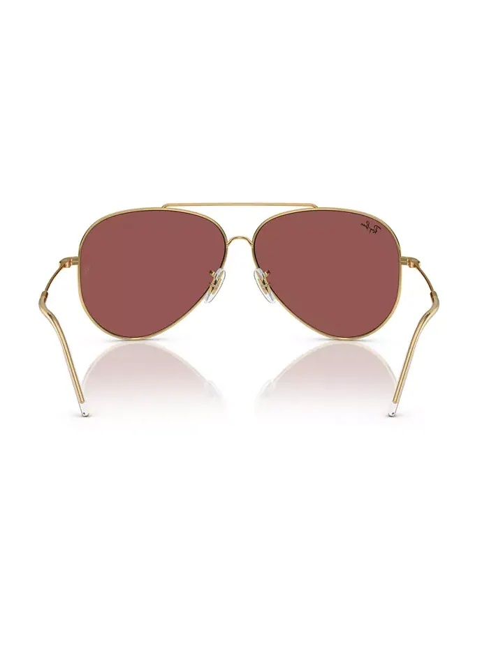 Унисекс-очки солнцезащитные, авиатор Reverse RBR0101 Ray-Ban — изображение 4 из 6, фиолетовый