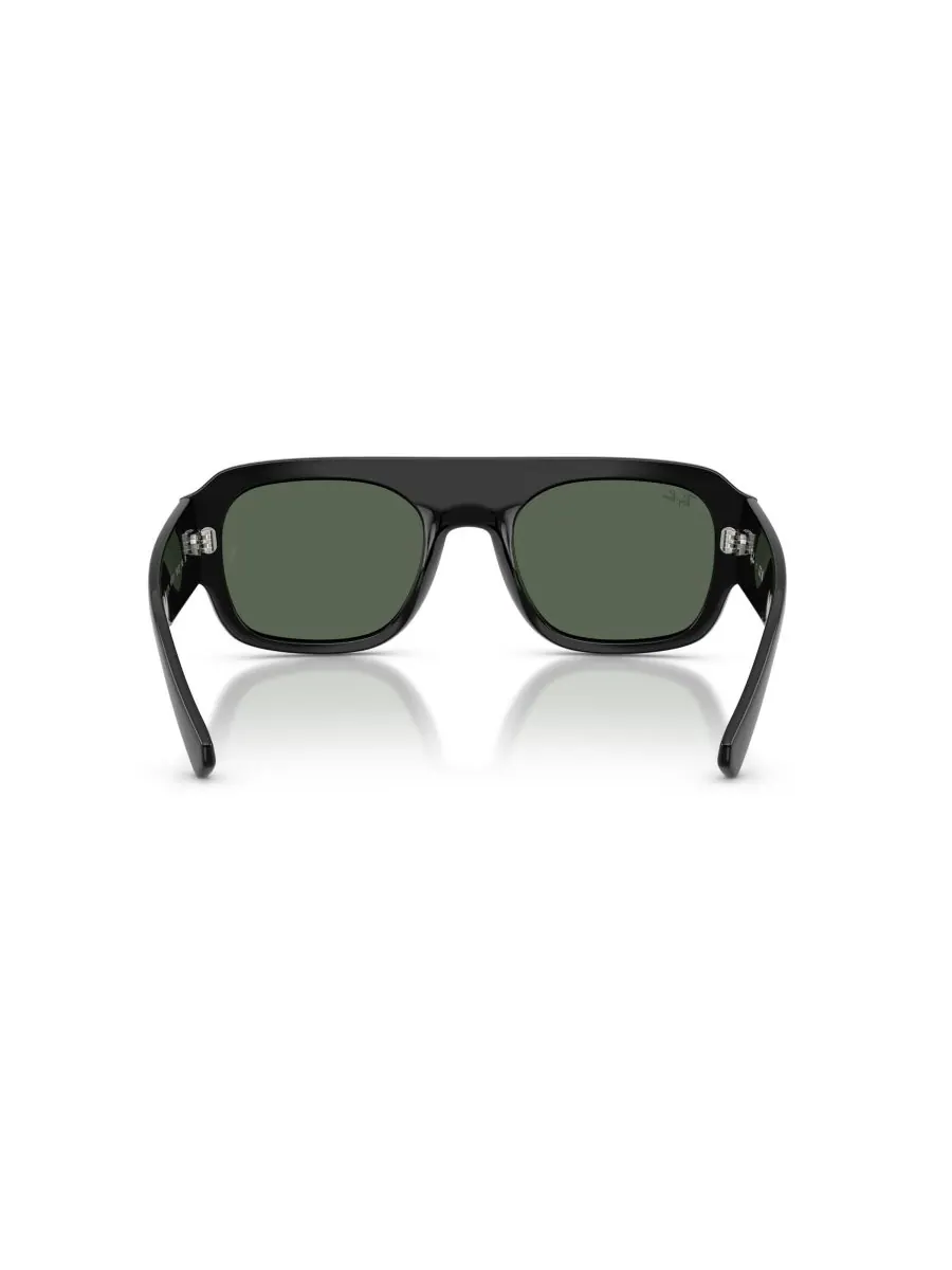 Солнцезащитные очки унисекс с геометрическим рисунком, RB2218 Ray-Ban — изображение 5 из 6, черный
