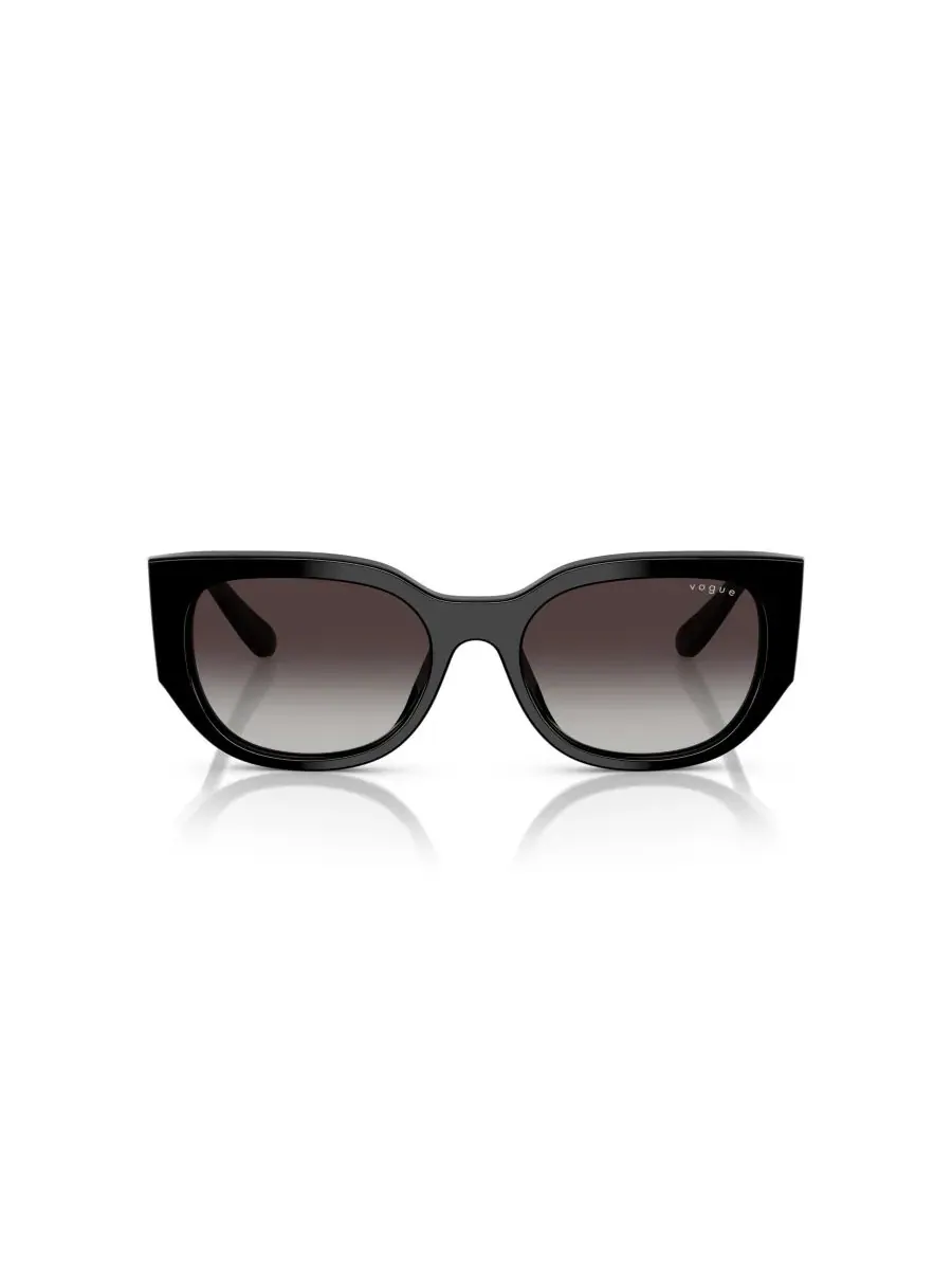 Женские солнцезащитные очки с геометрическим рисунком, VO5641SU Vogue Eyewear — изображение 2 из 8, черный